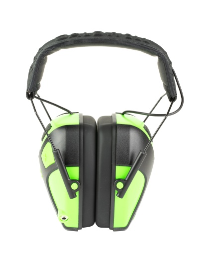 Caldwell E-Max, Electronic Earmuff, Small, Green