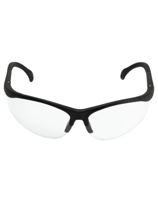 Caldwell Shooting Glasses, Black Frame, Clear Lens