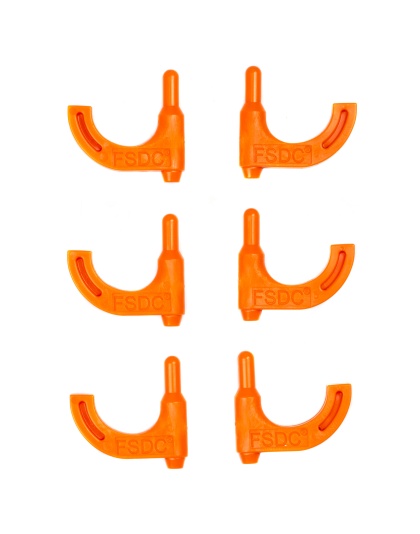 Firearm Safety Devices Corporation Chamber Flag, Orange, Handgun