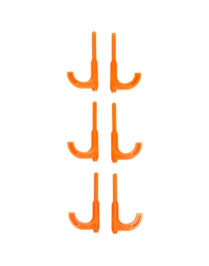 Firearm Safety Devices Corporation Chamber Flag, Orange, Rifle