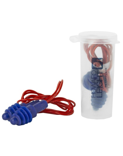 Howard Leight AirSoft Ear Plug, NRR 27, With Cord