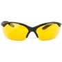 Howard Leight Vapor II Glasses, Black Frame, Orange Lens