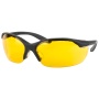 Howard Leight Vapor II Glasses, Black Frame, Orange Lens