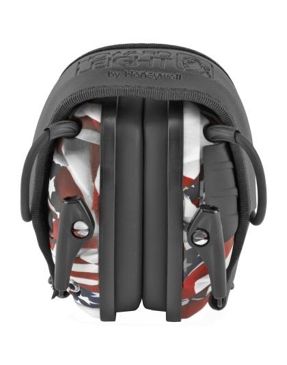 Howard Leight Impact Sport, Electronic Earmuff, Folding, One Nation One Flag Finish