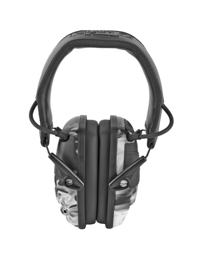 Howard Leight Impact Sport, Electronic Earmuff, Folding, Smoke Finish