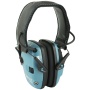 Howard Leight Impact Sport, Electronic Earmuff, Folding, Teal