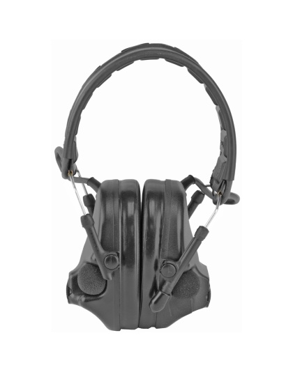 3M/Peltor ComTac V, Electronic Earmuff, Headband, Foldable, Black Color