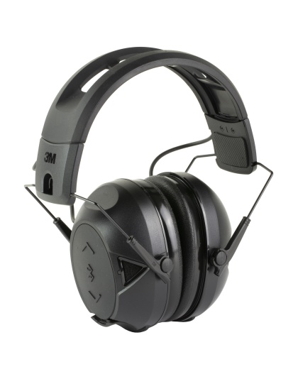 3M/Peltor Sport Tactical 500, Shooting Earmuff, NRR 26 DB, Matte Finish, Black, Bluetooth Connectivity