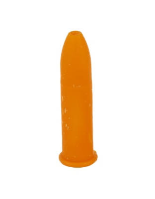 Pachmayr Snap Caps, Plastic, Orange, 22 LR, 24/Pk