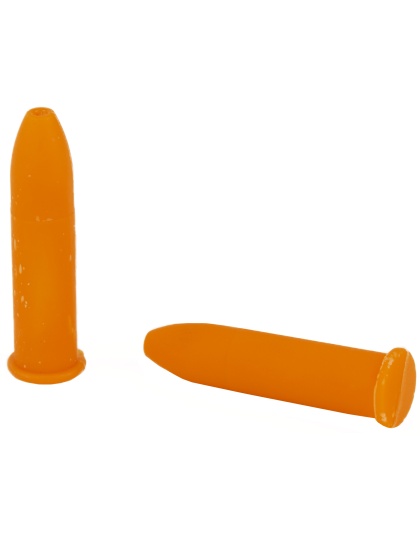 Pachmayr Snap Caps, Plastic, Orange, 22 LR, 24/Pk