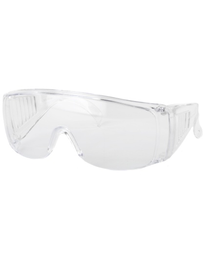 Radians Coveralls, Clear, Fits Over Prescription Glasses