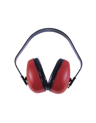 Radians Earmuff, Def-Guard, Red , NRR 23