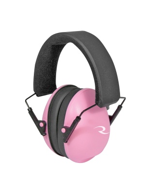 Radians Low Set Earmuff, Pink/Black, NRR 21