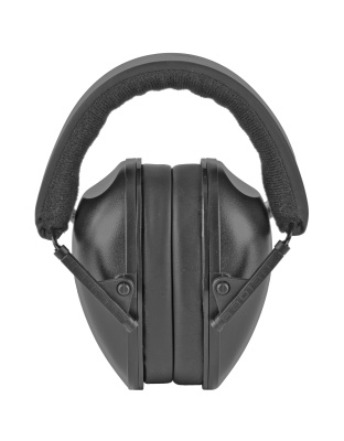 Radians Lowset Compact Earmuff, Black, NRR 21, Will Not Fit Adults - Ideal For Smaller Heads