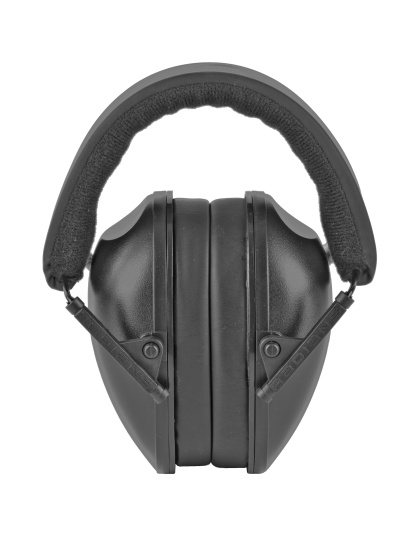 Radians Lowset Compact Earmuff, Black, NRR 21, Will Not Fit Adults - Ideal For Smaller Heads