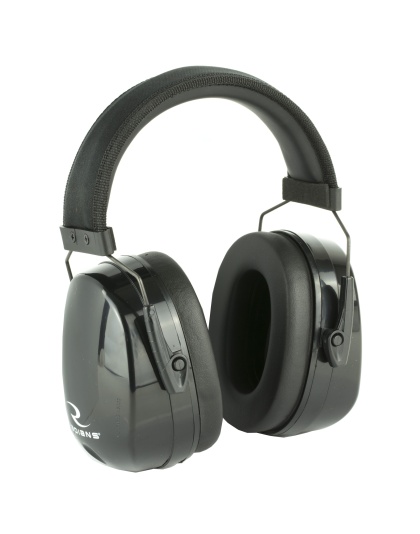 Radians Maximus, Earmuff, Black, NRR 38, Includes Set of Ear Plugs