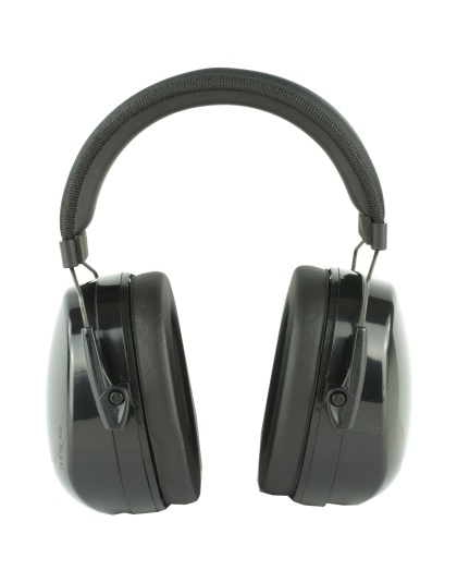 Radians Maximus, Earmuff, Black, NRR 38, Includes Set of Ear Plugs