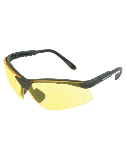 Radians Revelation Glasses, Black Frame, Amber Lens