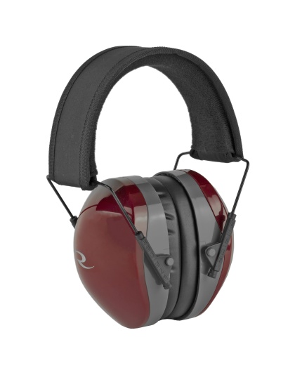 Radians Folding Terminator Earmuff, Red , NRR 29