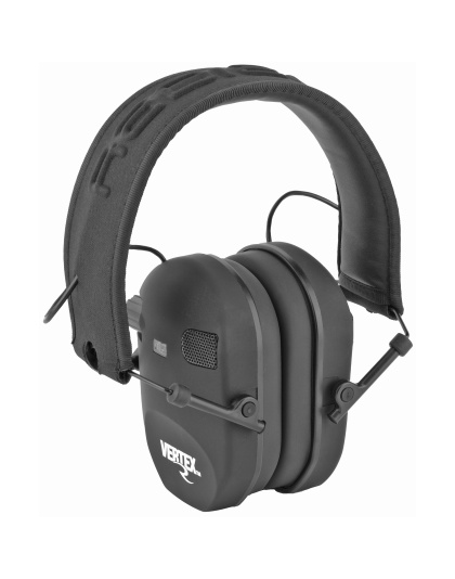 Radians Vertex Slim Dual Mic Elec Muff NNR 22 Blk/Blk