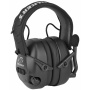 Walker's Passive Earmuff With Bluetooth, Black, Adjustable Boom Mic