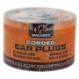 Walker's Corded Ear Plug, Foam, Orange, Tub Contains 50 (2) Plug Pairs