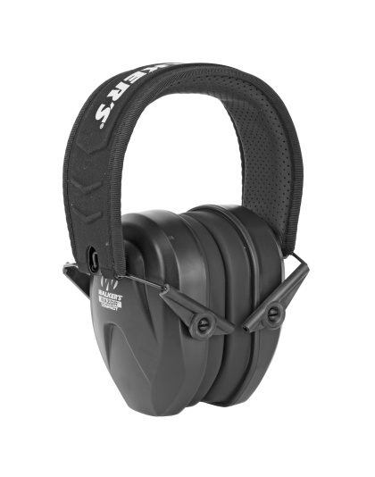 Walker's Razor Compact Passive, Earmuff, Black, 1 Pair