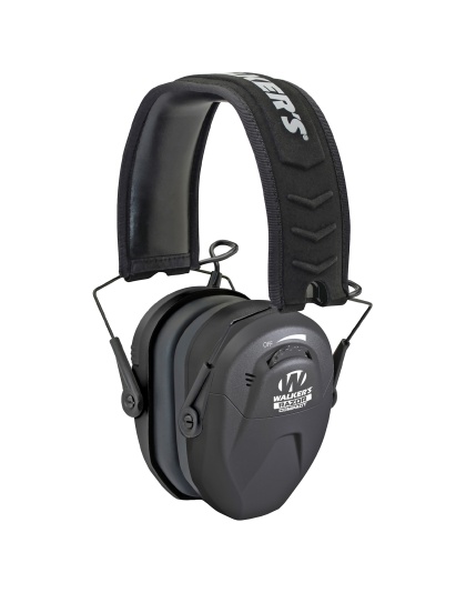 Walker's Razor Compact, Electronic Earmuff, Black, 1 Pair, Compact, For Smaller Heads