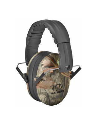 Walker's Passive Compact Ear Muffs, Camo, Will Not Fit Adults - Ideal For Smaller Heads