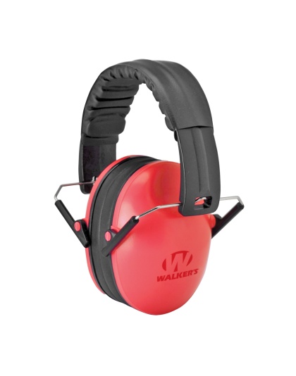 Walker's Passive, Ultra Compact Hearing Protection, Earmuff, Coral