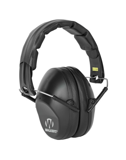Walker's Passive, Folding Earmuff, Black, 1 Pair