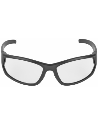 Walker's IKON, Carbine Full Frame Shooting Glasses, Black Frame, Clear Lens