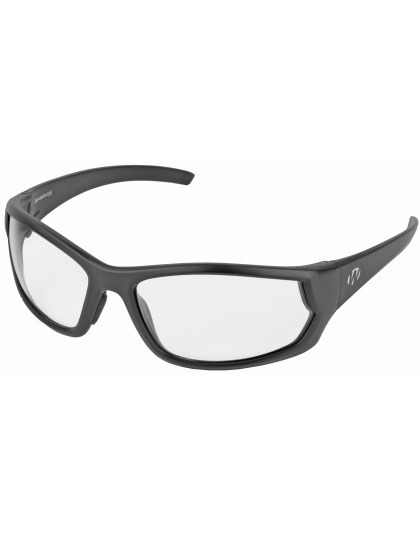 Walker's IKON, Carbine Full Frame Shooting Glasses, Black Frame, Clear Lens