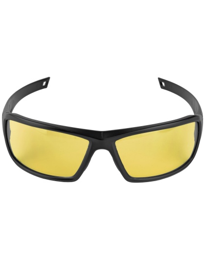 Walker's IKON, Forge Full Frame Shooting Glasses, Black Frame, Amber Lens