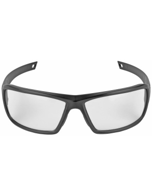 Walker's IKON, Forge Full Frame Shooting Glasses, Black Frame, Clear Lens