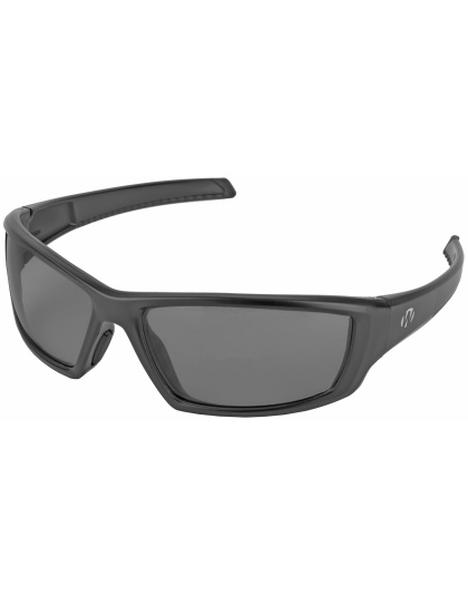 Walker's IKON, Vector Full Frame Shooting Glasses, Black Frame, Smoke Lens