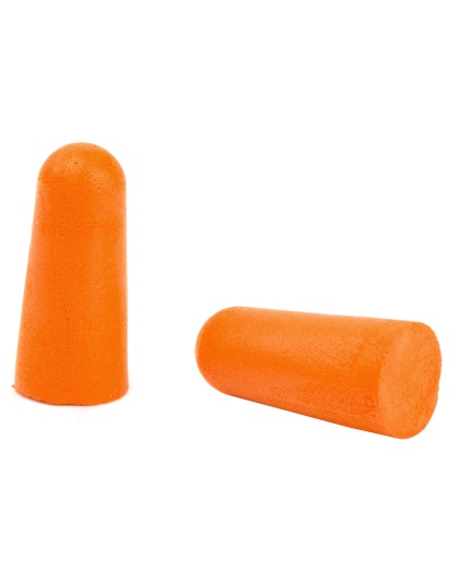 Walker's Ear Plug, Foam, 7 Pairs, Orange, Includes Case
