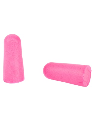 Walker's Ear Plug, Foam, 7 Pairs, Pink, Includes Case