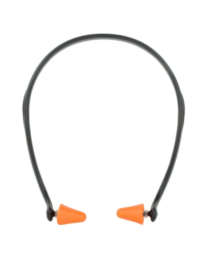 Walker's Protek Neckband, Ear Plugs, Black, 1 Pair