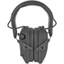 Walker's Razor, Freedom Slim Electronic Earmuff, 2nd Amendment Logo, Two Hi-Gain Omnidirectional Microphones, Low Noise/Frequency Tuned for Natural Sound Clarity, Hi-Def Sound Output w/ Audio Input Jack