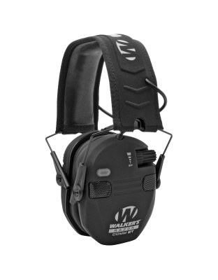 Walker's Razor, Electronic Earmuff, Bluetooth, Black, 1 Pair, NRR 22+