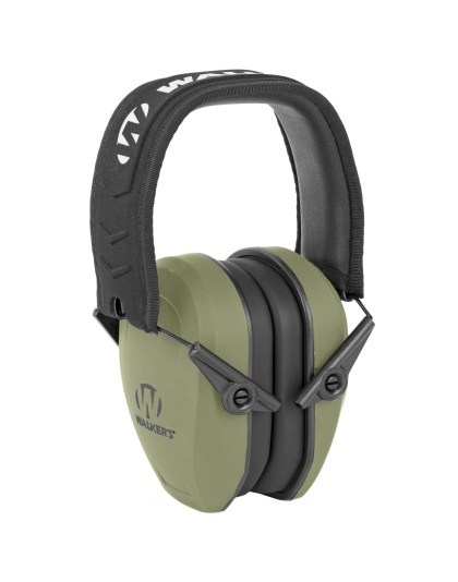 Walker's Razor Passive Ear Muffs, Olive Drab Green