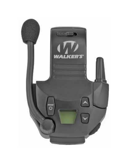 Walker's Razor Walkie Talkie, Black, Integrates with Razor Earmuff