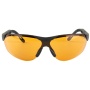 Walker's Elite, Shooting Glasses, 5 Position Adjustment, Polycarbonate Lenses, Amber, One Pair