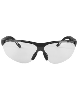 Walker's Elite, Shooting Glasses, 5 Position Adjustment, Polycarbonate Lenses, Clear, One Pair