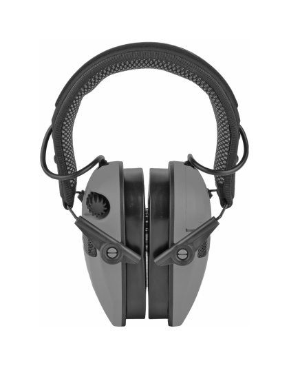 Walker's Razor, Electronic Earmuff, Cooling Pads & Moisture Wicking Headband, Gray