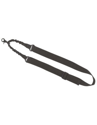 Allen Company Tac-Six Citadel Solo Sling, 1.5" Web Construction, Metal Scissor-Type Attachment Hook, Black