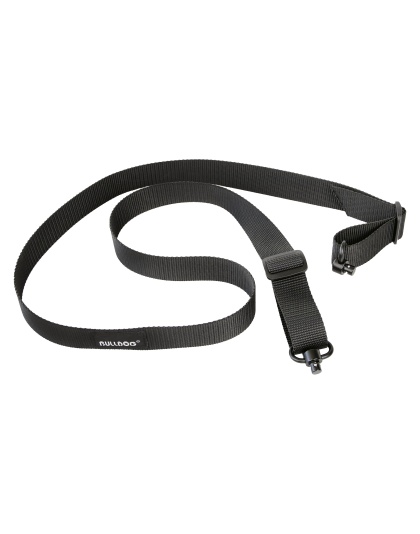 Bulldog Cases Single Point Sling, Deluxe Quick Detach Push Button Swivels, Poly Oxford Nylon Construction, Black