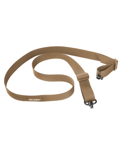 Bulldog Cases Single Point Sling, Deluxe Quick Detach Push Button Swivels, Poly Oxford Nylon Construction, Tan