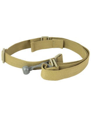 Blue Force Gear GMT "Give Me Tail", 2-Point Combat Sling, 1.25" Webbing, Snag Free Lock Release Tab, TEX 70 Bonded Nylon Thread, Coyote Brown